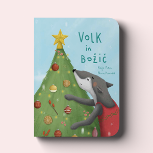 Slikanica Volk in božič